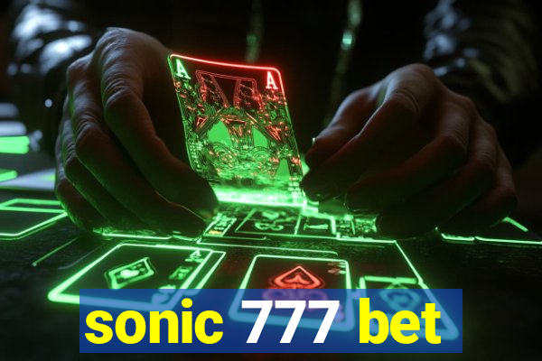 sonic 777 bet